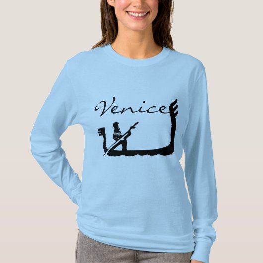 Gondola , Venice T-shirt (Voorkant)