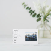 Gondola Visitekaartje (Staand voorkant)