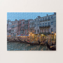 Gondolas at Dusk Photo | Venice Italy Legpuzzel