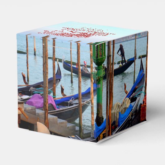 Gondolas Bedankdoosjes (Achterkant)