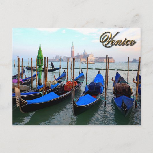 Gondolas Briefkaart (Voorkant)