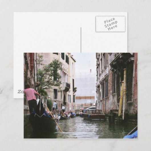 Gondolas Briefkaart (Voorkant / Achterkant)