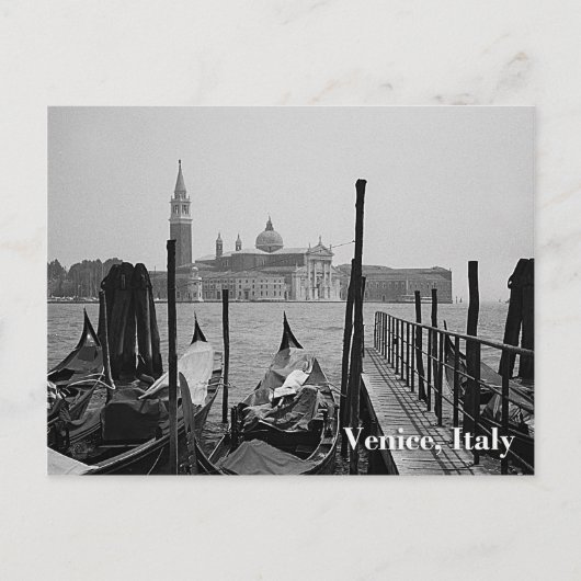 Gondolas in Venetië Briefkaart (Voorkant)