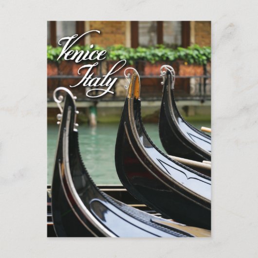 Gondolas in Venetië Briefkaart (Voorkant)