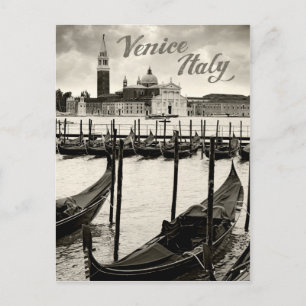 Gondolas in Venetië Briefkaart