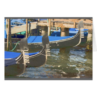 Gondolas in Venetië, Italië