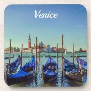 Gondolas in Venetië, Italië Bier Onderzetter