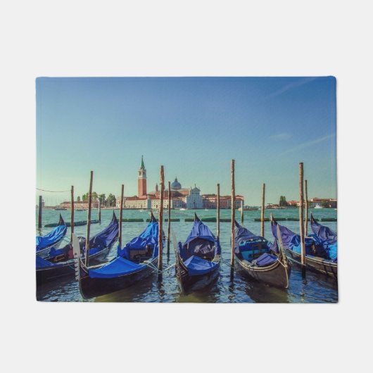 Gondolas in Venetië, Italië Deurmat (Voorkant)