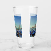 Gondolas in Venetië, Italië Glas (Links)