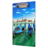 Gondolas in Venetië, Italië Klembord (Links)