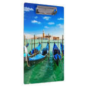 Gondolas in Venetië, Italië Klembord (Rechts)