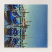 Gondolas in Venetië, Italië Legpuzzel (Horizontaal)