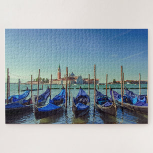 Gondolas in Venetië, Italië Legpuzzel