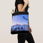 Gondolas in Venice - Black Bag Tote Bag (Dichtbij)