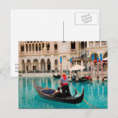 Gondolas Las Vegas Briefkaart #3 (Voorkant / Achterkant)