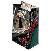 Gondolas op een Venetiaans kanaal Klein Cadeauzakje (Achterkant Gekanteld)