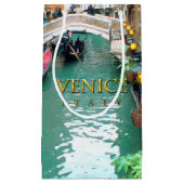 Gondolas op een Venetiaans kanaal Klein Cadeauzakje (Voorkant)