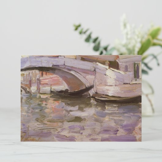 Gondolas van John Singer Sargent, Impressionisme A (Staand voorkant)