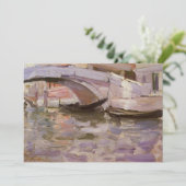 Gondolas van John Singer Sargent, Impressionisme A (Staand voorkant)