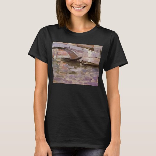 Gondolas van John Singer Sargent, Impressionisme A T-shirt (Voorkant)