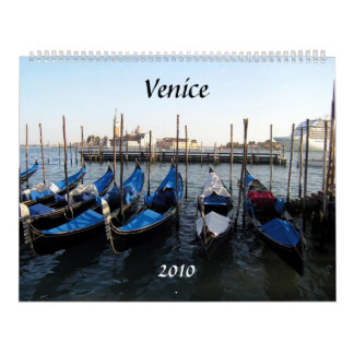 gondolas, Venetië, 2010 - Gepersonaliseerd Kalender