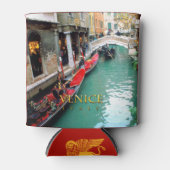 Gondolas - Venetië, Italië Blikjeskoeler (Voorkant)