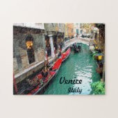 Gondolas - Venetië, Italië Legpuzzel (Horizontaal)