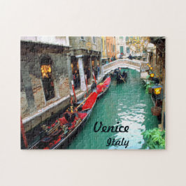 Gondolas - Venetië, Italië Legpuzzel