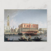Gondolas voor St. Marks Square, Venetië Briefkaart (Voorkant)