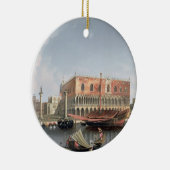 Gondolas voor St. Marks Square, Venetië Keramisch Ornament (Rechts)