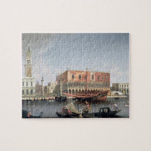 Gondolas voor St. Marks Square, Venetië Legpuzzel (Horizontaal)