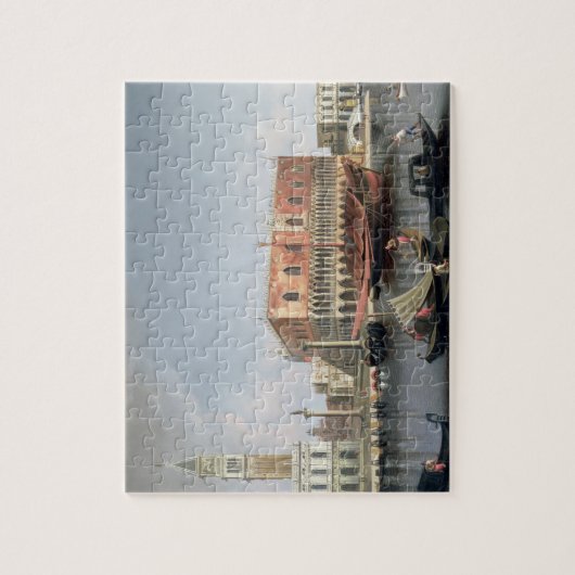 Gondolas voor St. Marks Square, Venetië Legpuzzel (Verticaal)