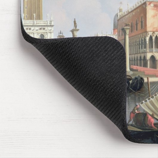 Gondolas voor St. Marks Square, Venetië Muismat (Hoek)