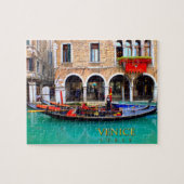 Gondolier in Cannaregio Legpuzzel (Horizontaal)
