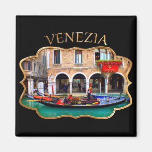 Gondolier in Cannaregio Magneet
