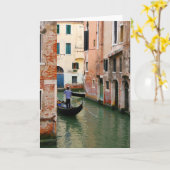 Gondolier Kaart (Gele Bloem)