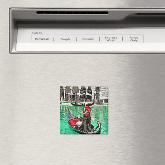 Gondolier Magneet (Insitu (Vaatwasser))