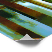 Gondolier op het Canal in Venetië ITALIË Poster (Hoek)