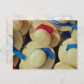 Gondolier petten, Venetië, Italië Briefkaart (Voorkant / Achterkant)