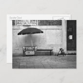 Gondolier Stand Briefkaart (Voorkant / Achterkant)