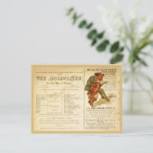 Gondoliers Cast Briefkaart (Staand voorkant)