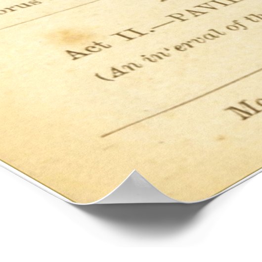 Gondoliers Cast Poster (Hoek)