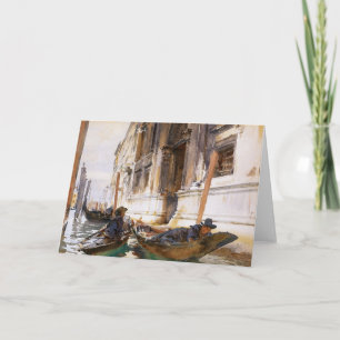 Gondoliers’ Siesta van John Singer Sargent Kaart