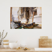Gondoliers’ Siesta van John Singer Sargent Poster (Keuken)