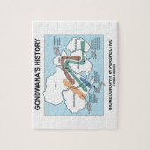 Gondwana's geschiedenis biogeografie in perspectie legpuzzel (Verticaal)