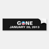 GONE 20 JANUARI 2013 BUMPERSTICKER (Voorkant)
