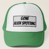 Gone Alien Spotting Trucker Pet (Voorkant)