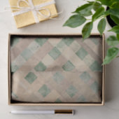 Gone Bad Grunge Green Gold Tissue Paper met spelde Tissuepapier (Geschenk)