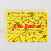 Gone Bananas Briefkaart (Voorkant / Achterkant)