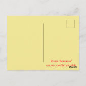 Gone Bananas Briefkaart (Achterkant)